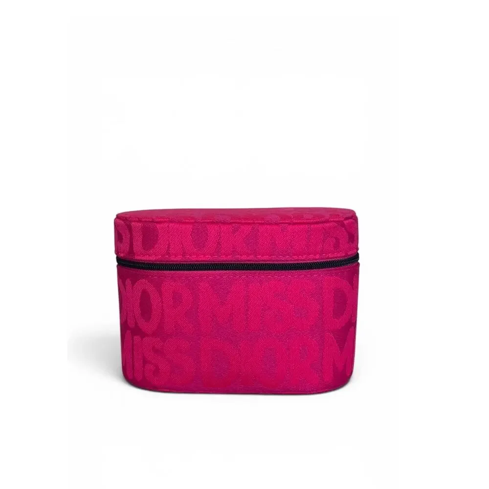DIOR Miss Dior Makeup Travel Pouch Vanity Case Pink Jacquard